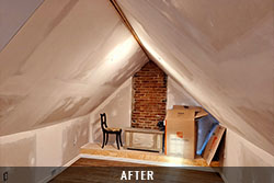 Drywall installation after
