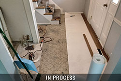 Bathroom Renovation in process